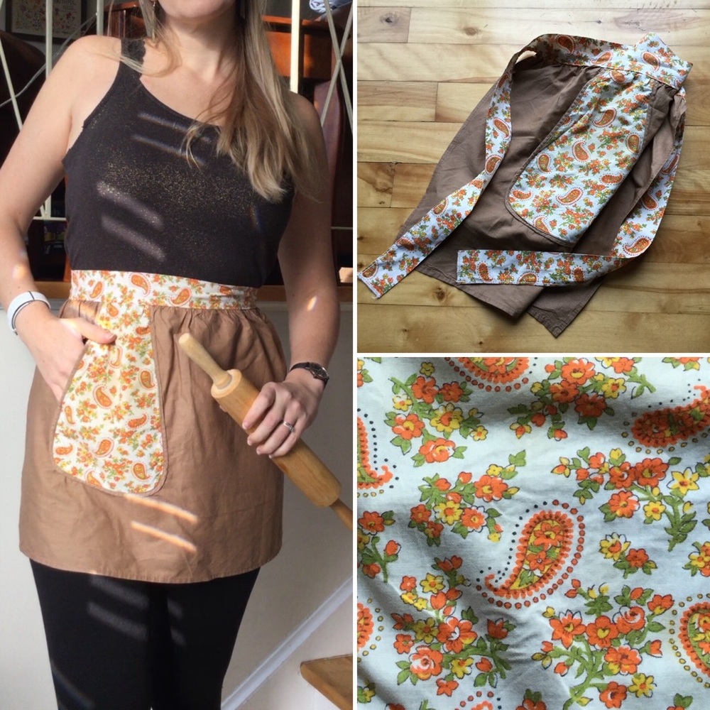 1960’s Vintage Apron 🧡